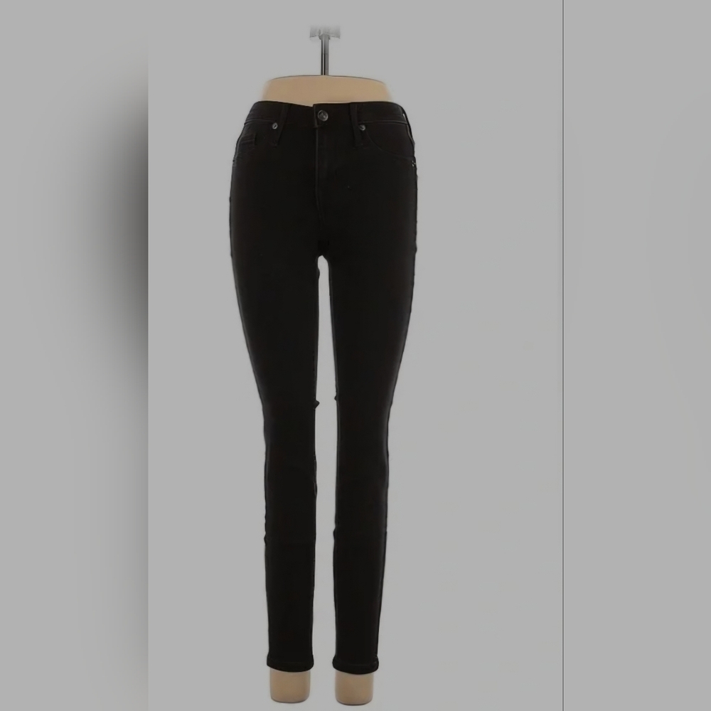 Bundle Two Pairs Target Mossimo Black Cotton Spandex Blend Jeggings Size 6